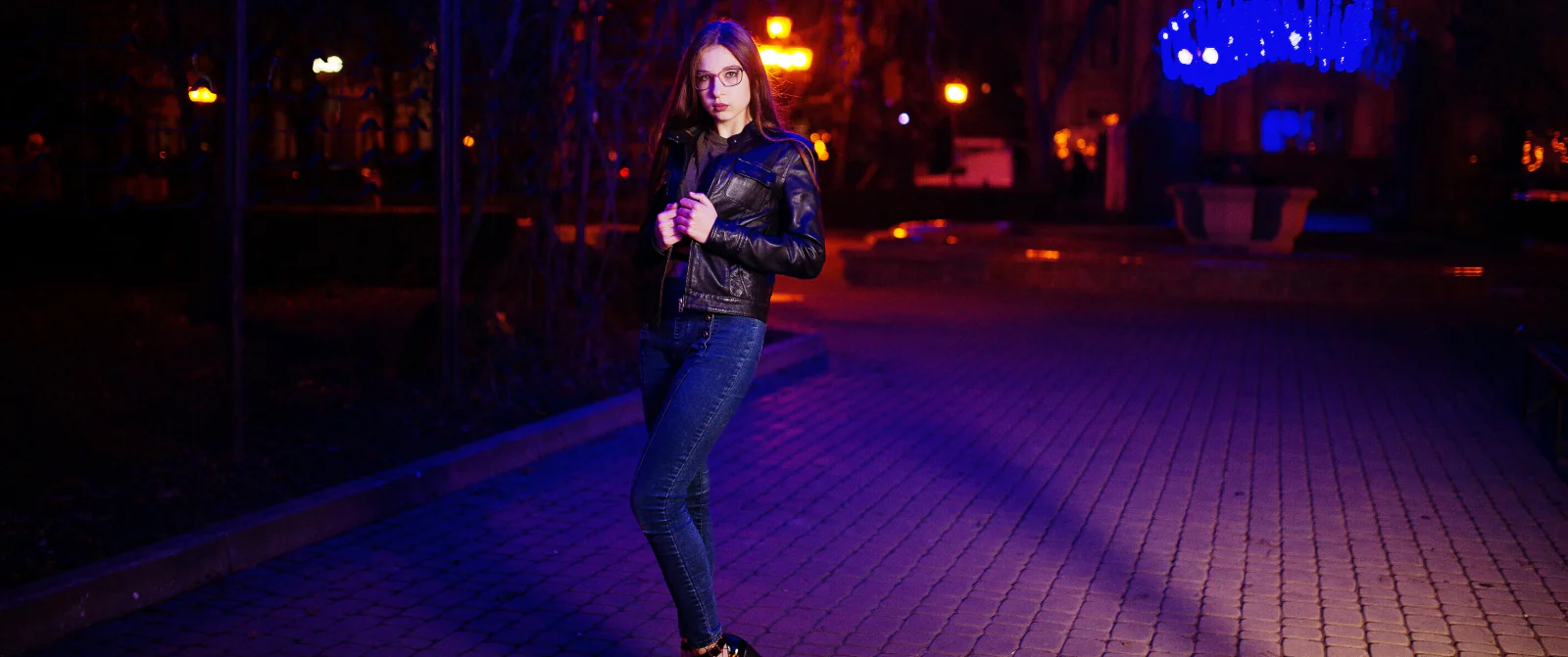 Girl Beside The Road